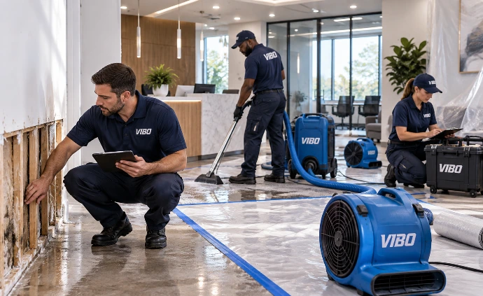 VIBO Office Water Restoration Team
