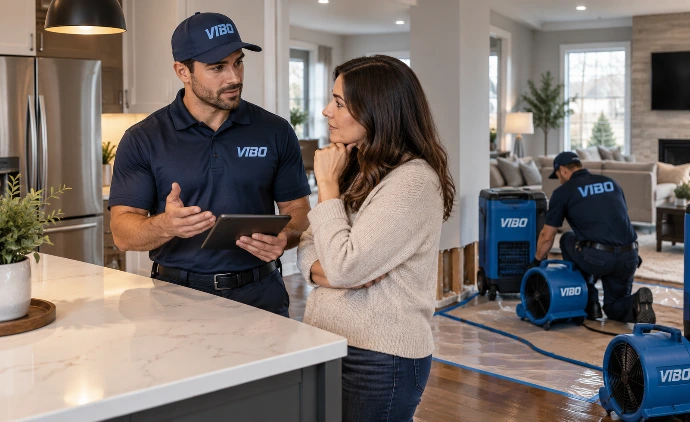 VIBO Water Damage Restoration Consultation